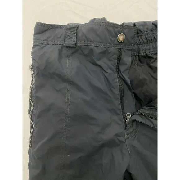 VNTG‎ LUHTA Gray Ski Snow Bib Overalls Retro US 34 EURO 40